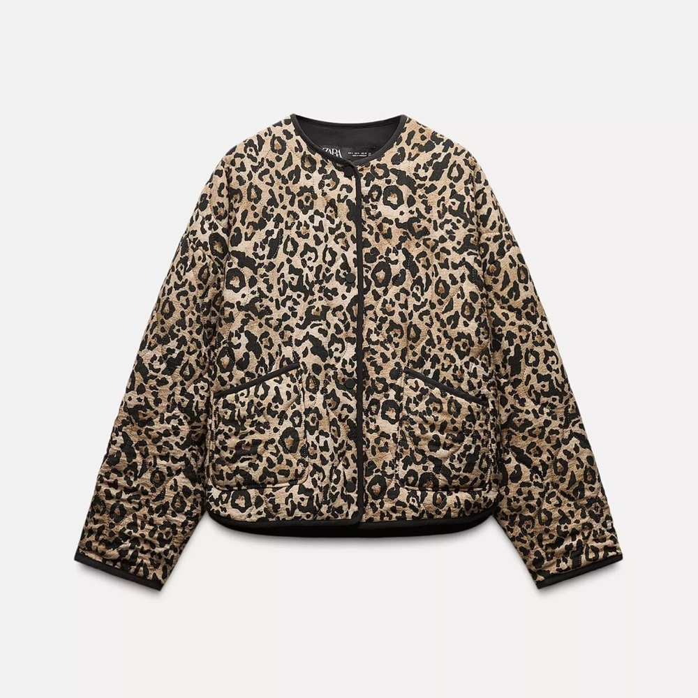 Zara Leopard Print Jacket